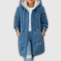 Kristen | Cozy Hooded Teddy Jacket