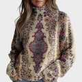 Kay | Art Knit Turtleneck Sweater