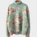 Marjorie | Art Knit Turtleneck Sweater