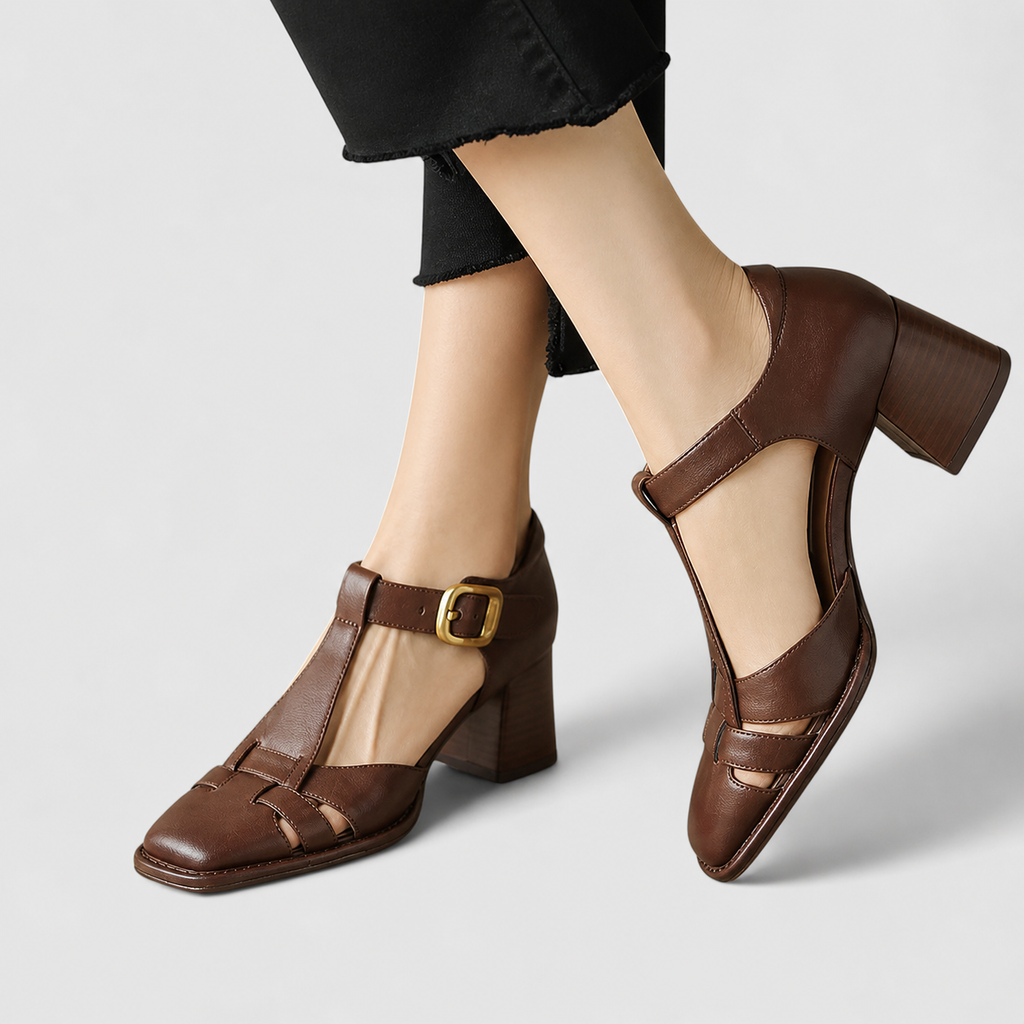 Scarlett – Orthopedic Sandals with T-Strap