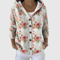Ellie | Cozy Hooded Knit Cardigan