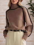 Donna | Elegant Mock-Neck Sweater