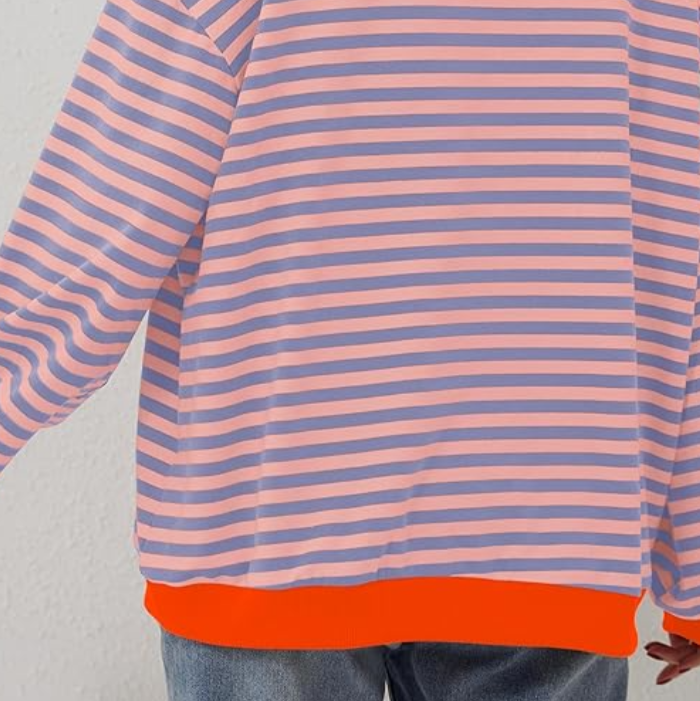 Heidi | Oversized Striped Sweater