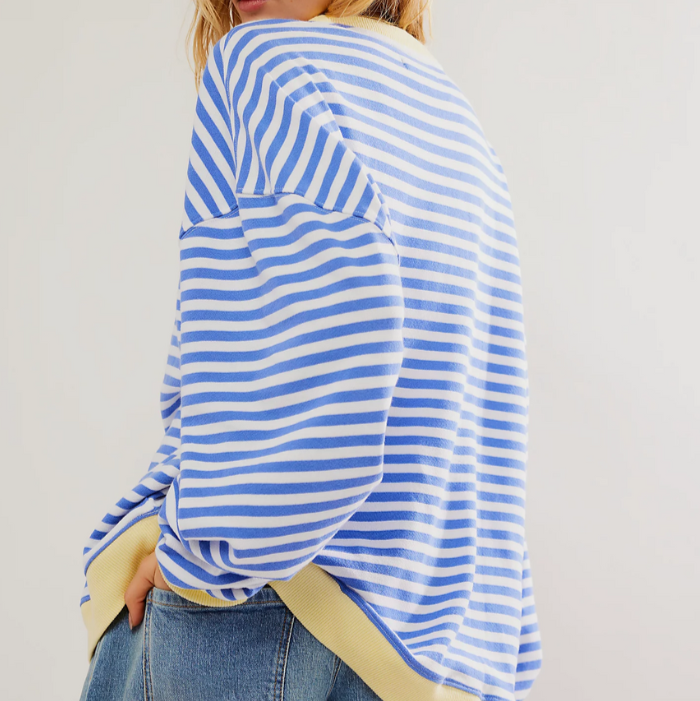 Heidi | Oversized Striped Sweater