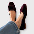 Noë™ | Swedish leather loafers with design