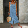 Selena | Casual Denim Strap Dress