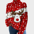 Verna | Art Knit Turtleneck Sweater