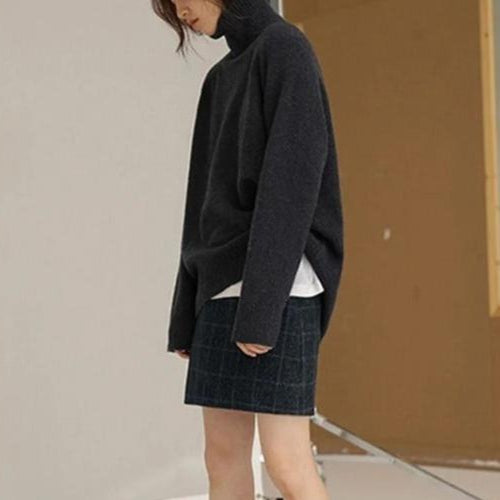 Ilona | Oversized Turtleneck Sweater