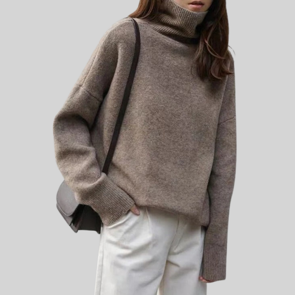 Ilona | Oversized Turtleneck Sweater