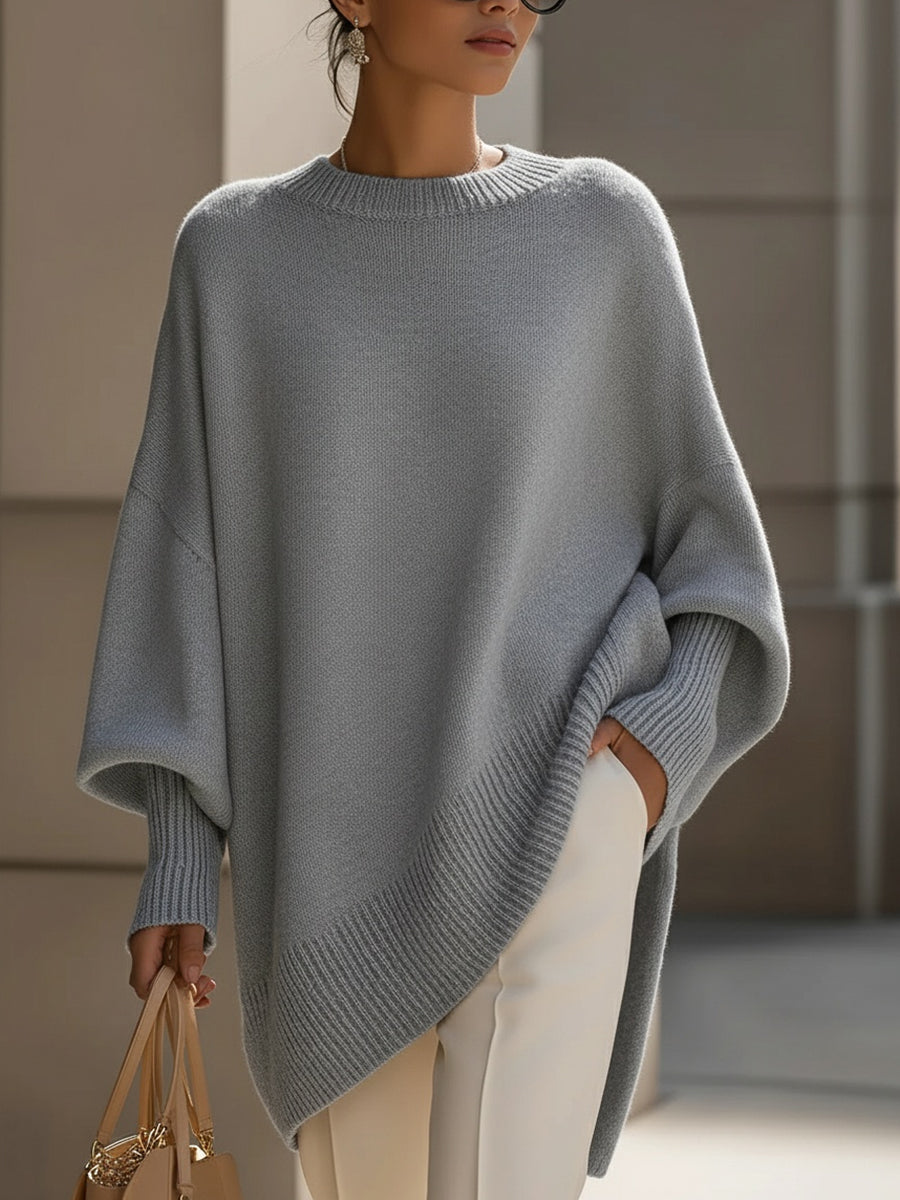 Rosemarie | Oversized Batwing-Sleeve Sweater
