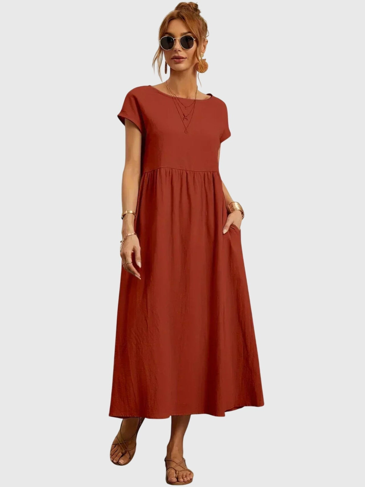 Giselle™ - Casual Pocket Dress
