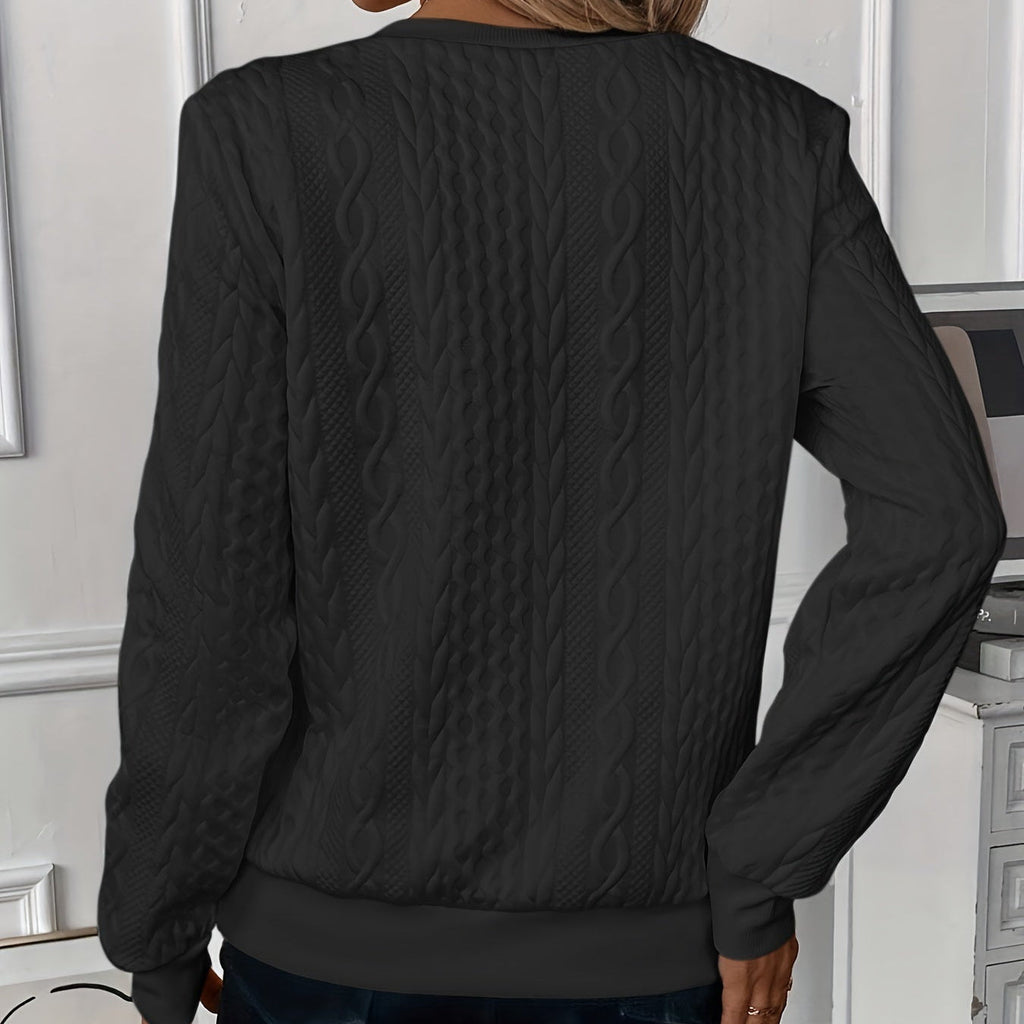 Elke | Zip-Front Knit Sweater
