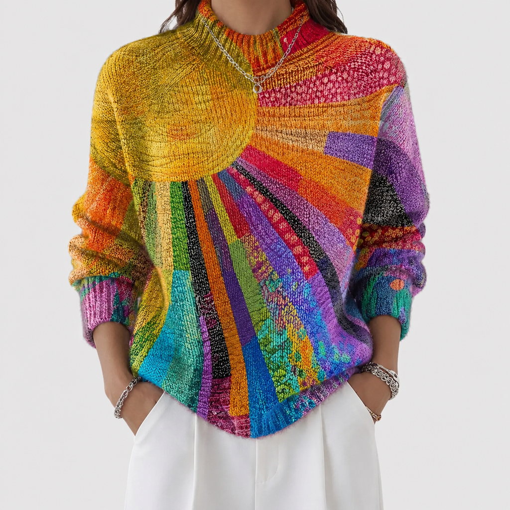 Ada | Colorful Turtleneck
