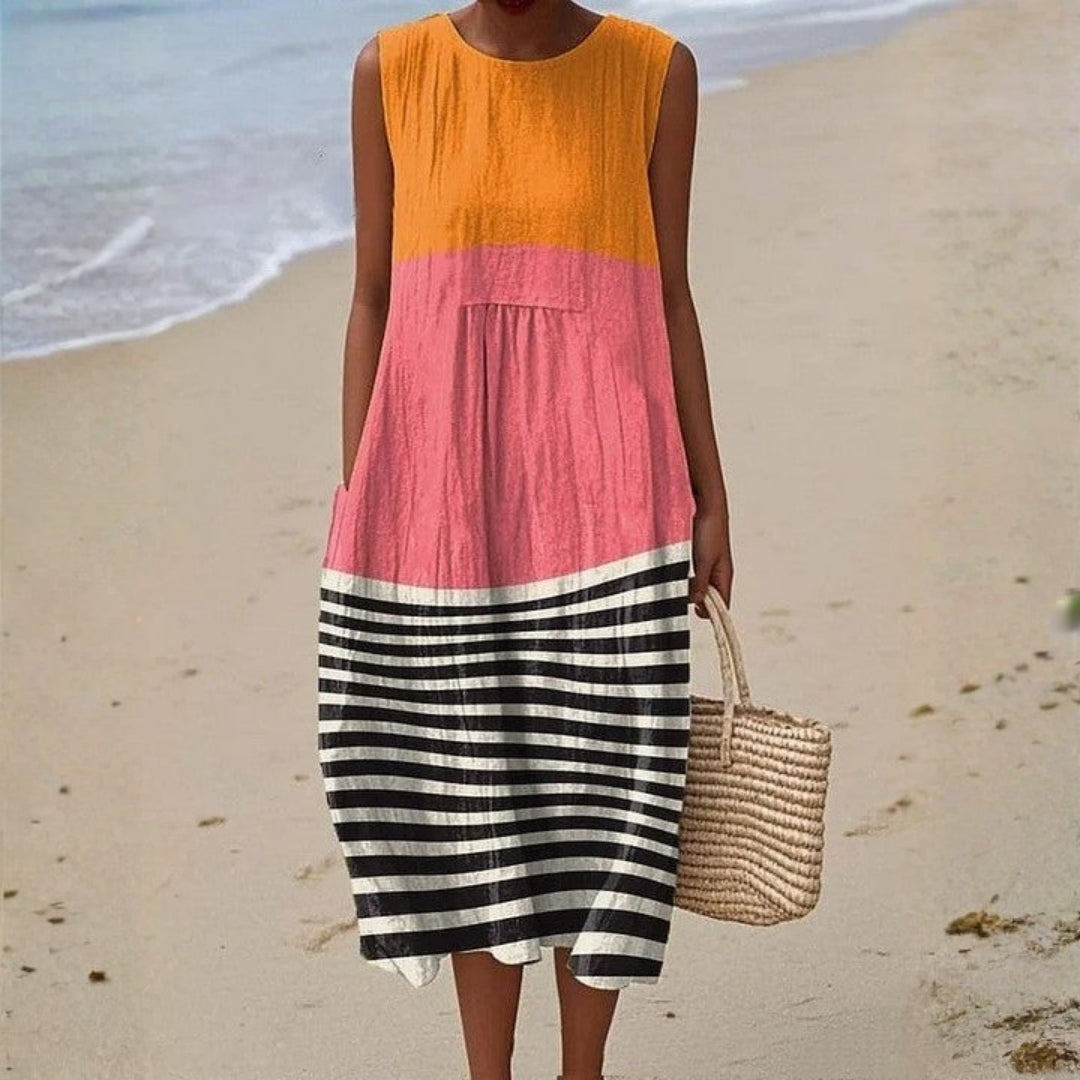 Shannon - Color Block Dress