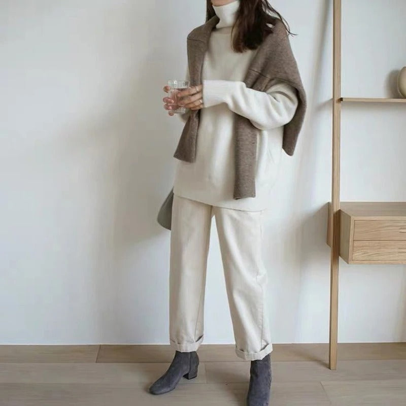 Ilona | Oversized Turtleneck Sweater