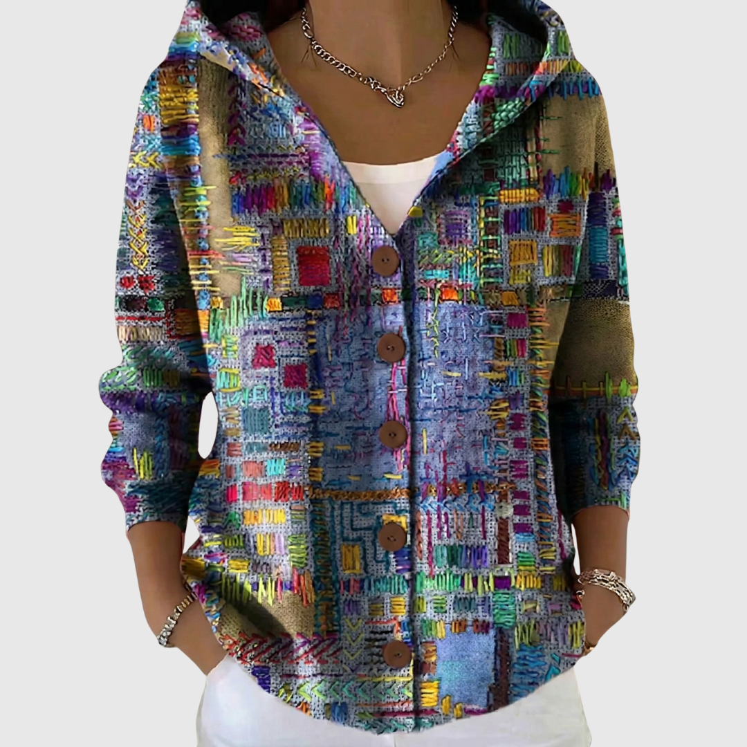 Autumn | Cozy Hooded Knit Cardigan