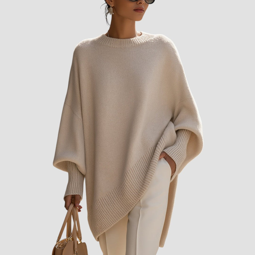Rosemarie | Oversized Batwing-Sleeve Sweater