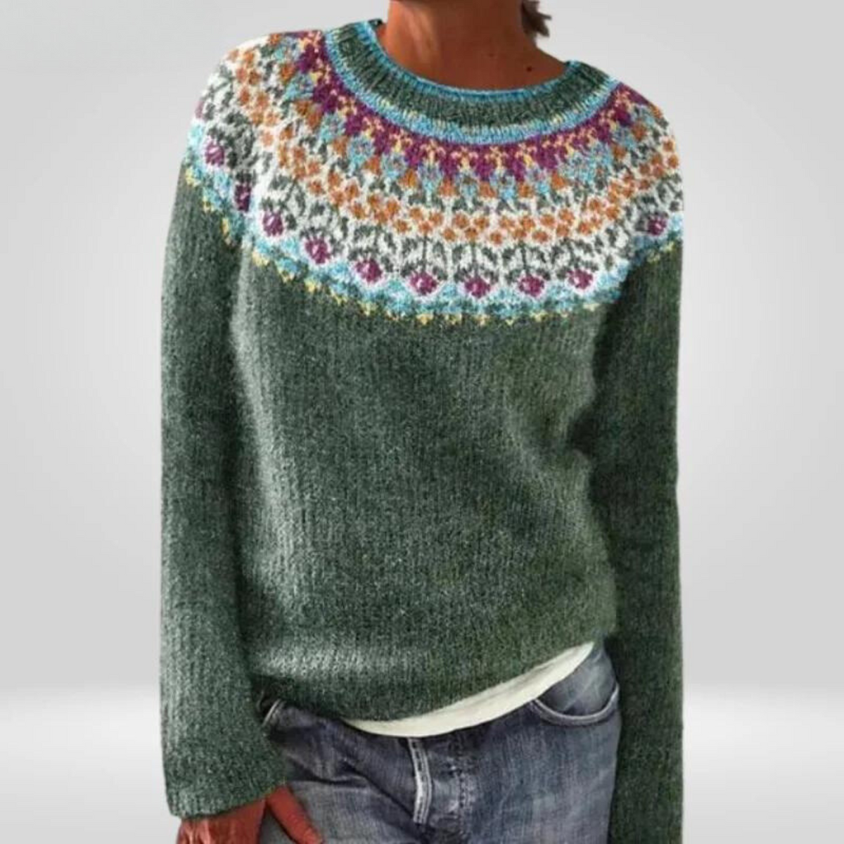 Brittany | Classic Icelandic Knit Sweater