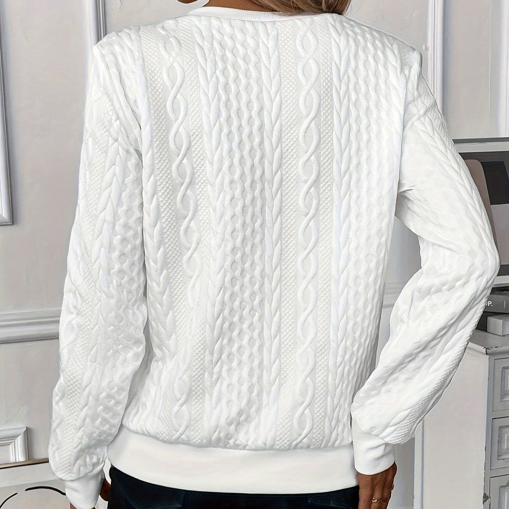 Elke | Zip-Front Knit Sweater