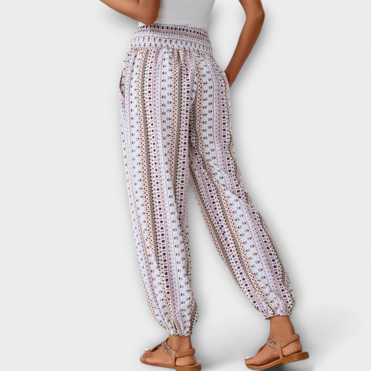 Jamie | Ethnic Graphic Pants