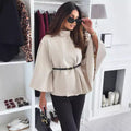Kelsey | Belted Cape Coat