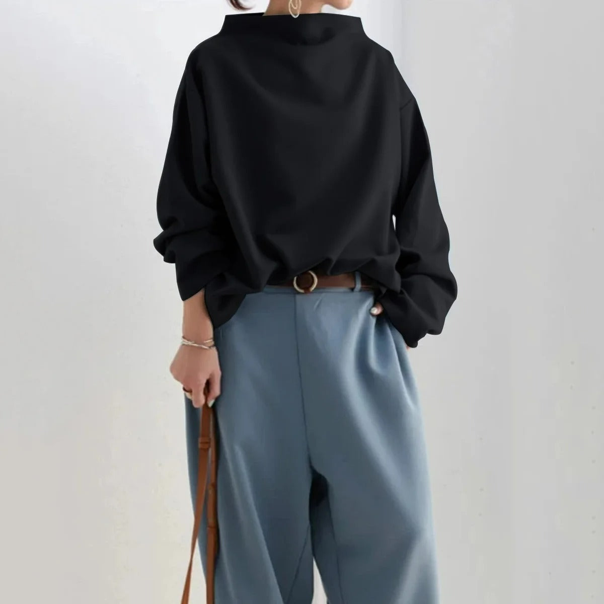 Grete | Oversized Cable-Knit Sweater