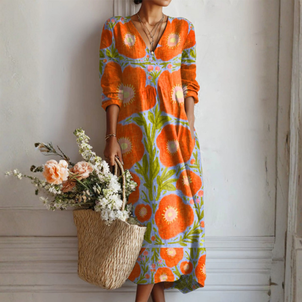 Cora - Enchanted Floral Dress