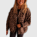 Alexis | Leopard-Print Shirt Jacket