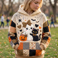 Cozy Pumpkin Ghost Hoodie