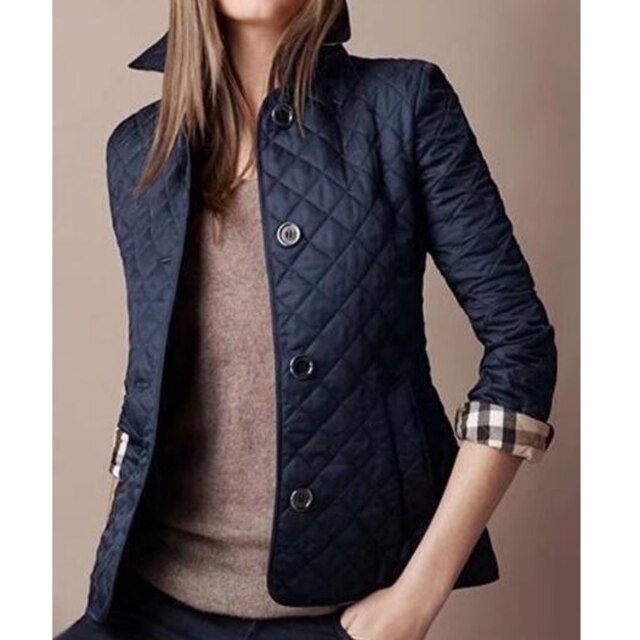 Lauren | Button-Front Quilted Jacket