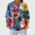 Ida | Oversized Floral Sweater