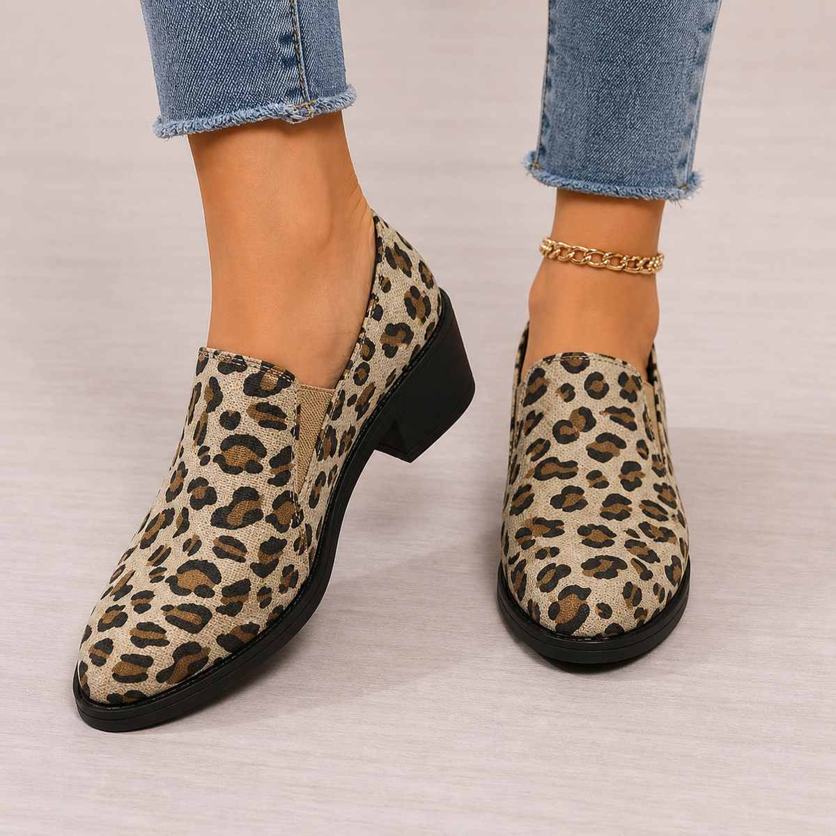 Angélique™ | Leopard Moccasin