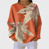 Orange Autumn Leaf