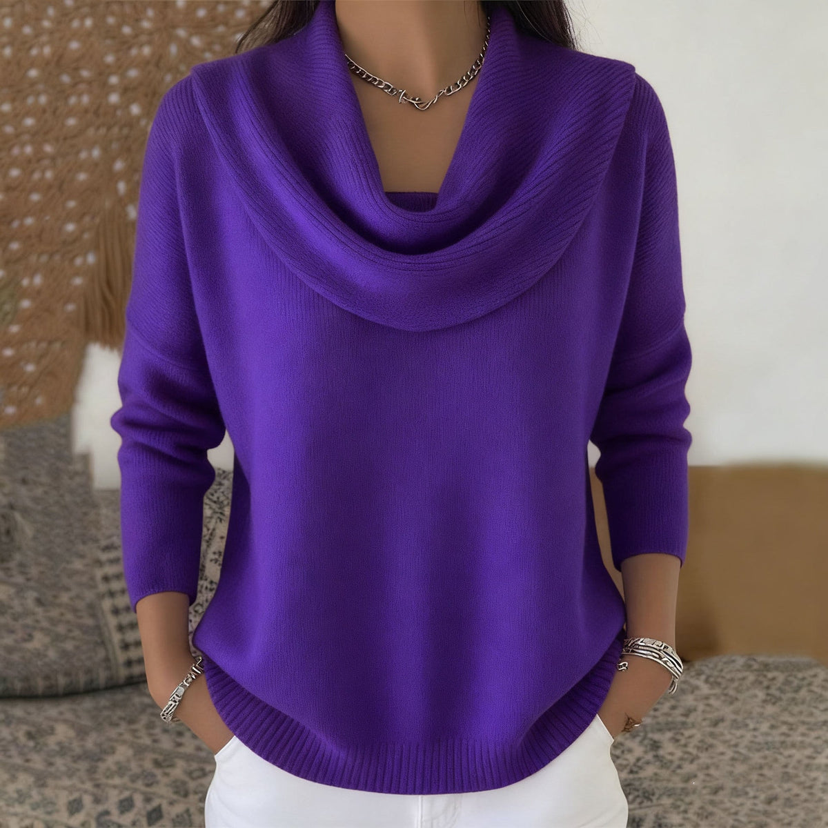 Vionne | Collared Sweater