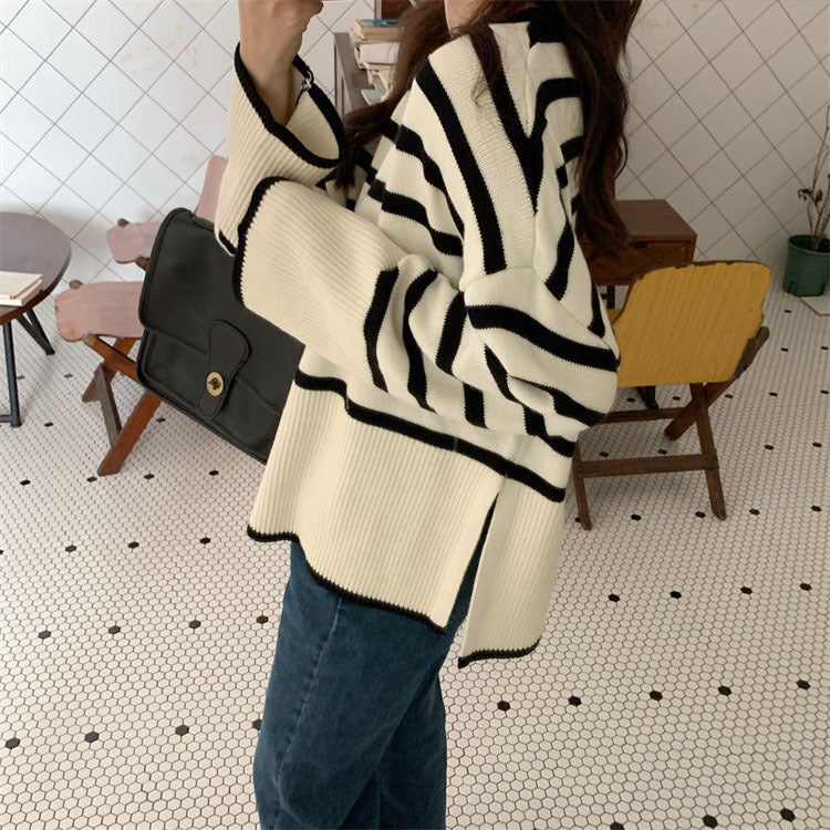 Lieselotte | Cable-Knit Turtleneck Sweater