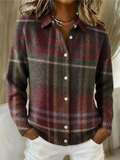 Eleanor | Checked Cardigan