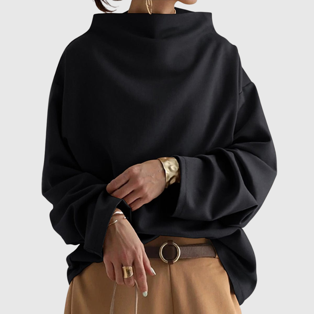 Lisa | Casual Mock-Neck Top