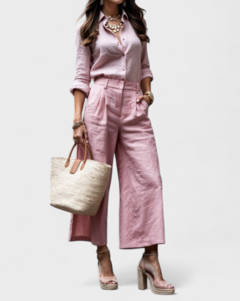 Holly - Casual Chic Look Pink