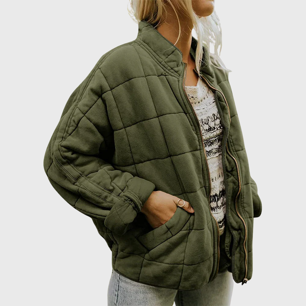 Samantha | Olive Transitional Jacket