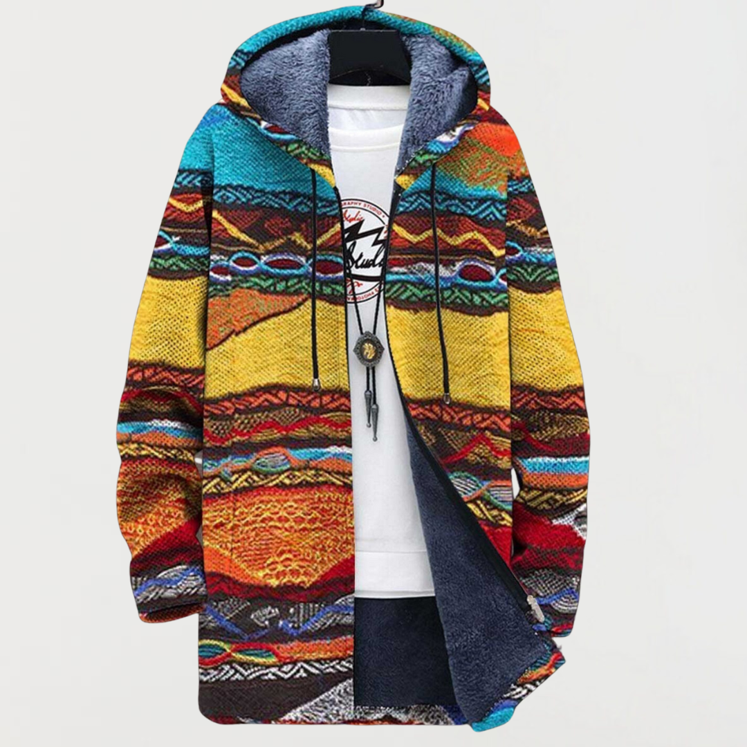 Jorinde | Folk-Band Hooded Cardigan