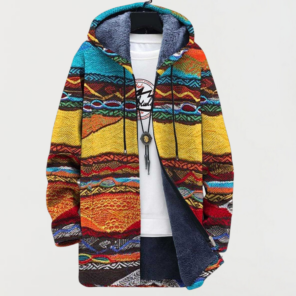 Jorinde | Folk-Band Hooded Cardigan