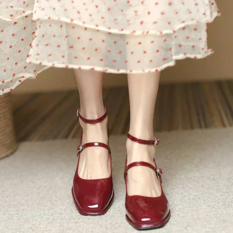 Madison | Ankle Strap Pumps
