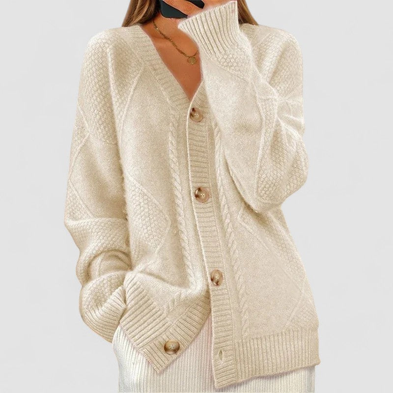 Allison | Ribbed Knit Cardigan