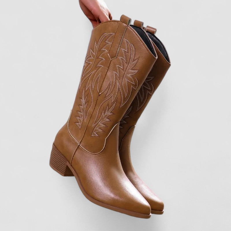 Claire - Orthopedic Western Boots