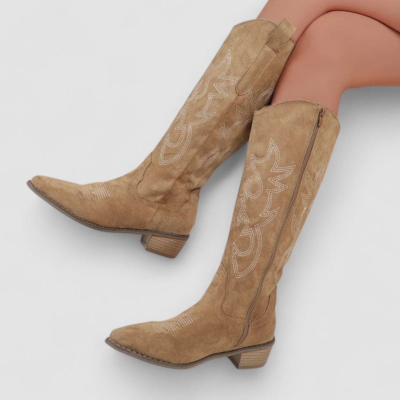 Clara - Orthopedic Western Boots