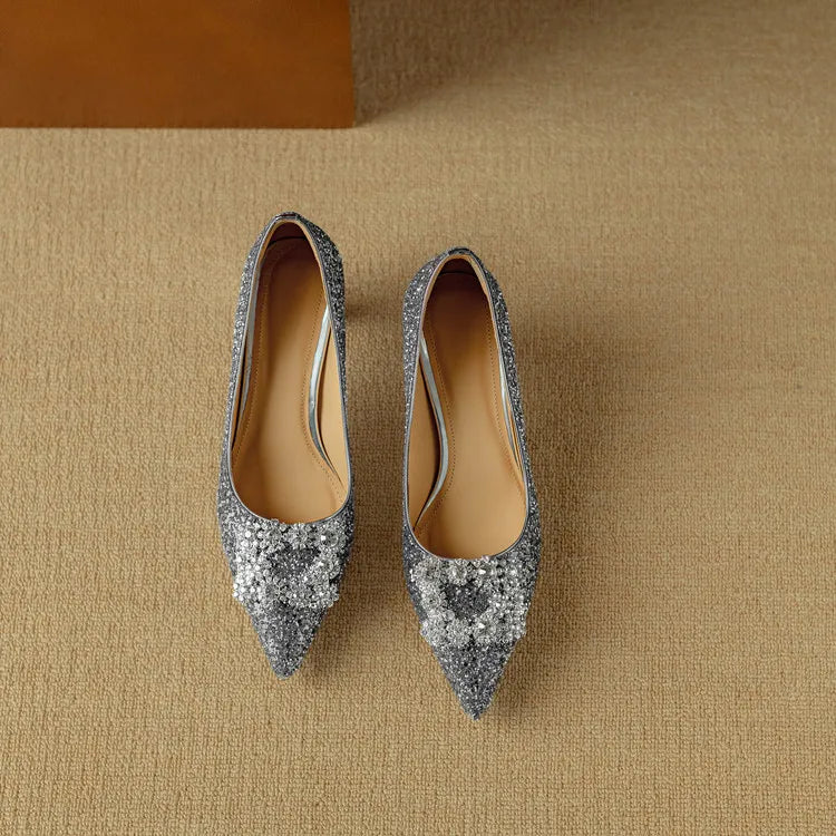 Chloe | Glitter Pumps