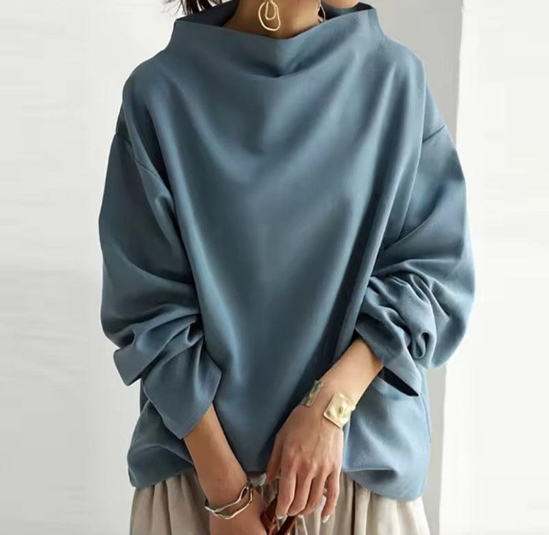 Lisa | Casual Mock-Neck Top