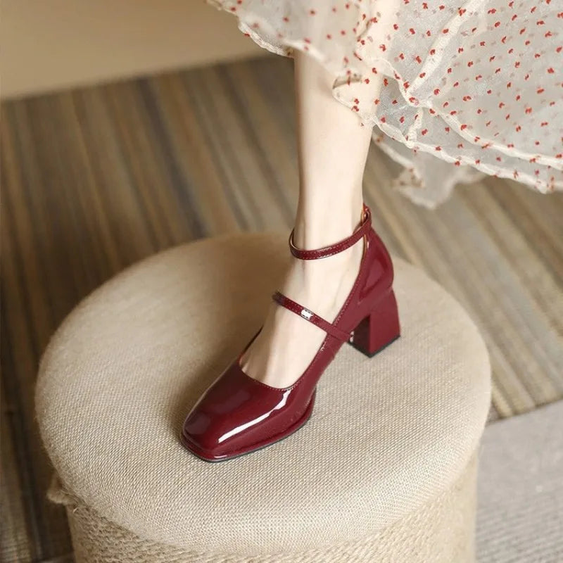 Madison | Ankle Strap Pumps