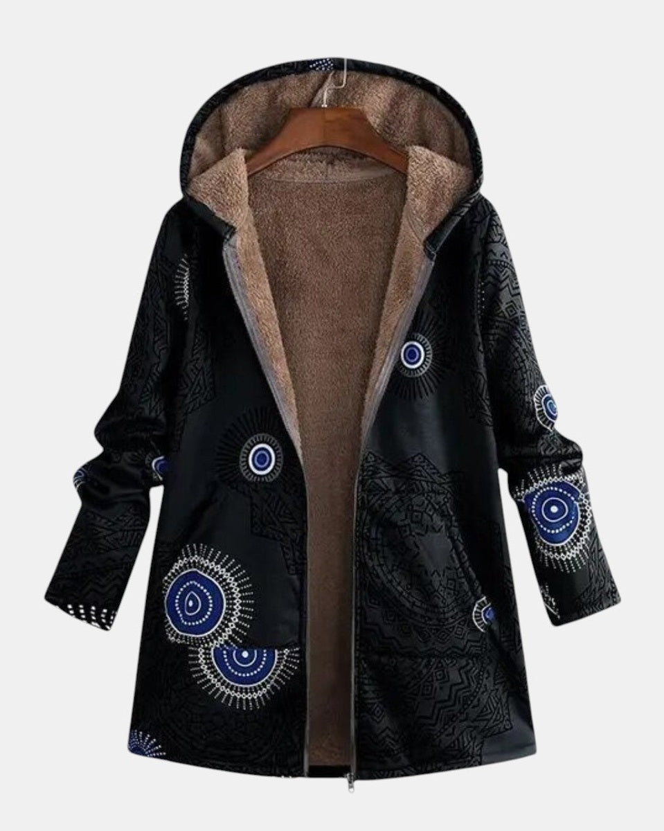 Scarlett | Aztec Sherpa Fleece Jacket