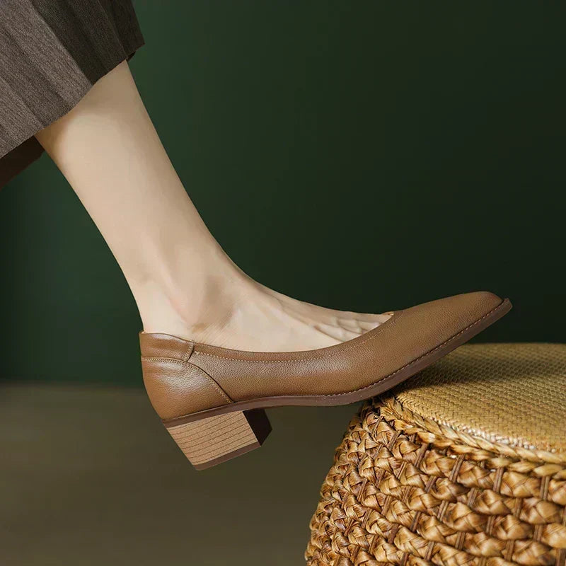 Taylor | Mid-Heel Mary Janes